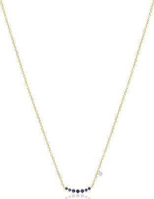 Collar Meira T de oro amarillo 14 K
