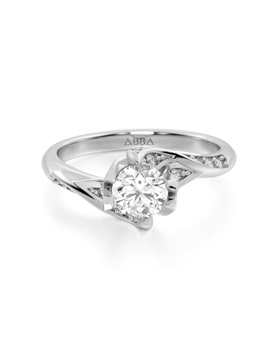 Anillo de compromiso 14 k Anillo de compromiso 14 k