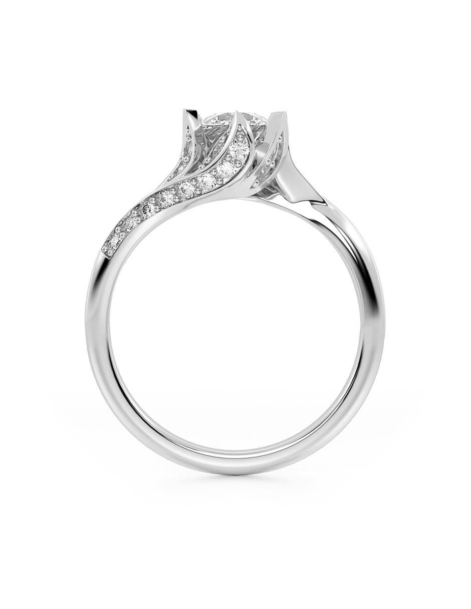 Anillo de compromiso 14 k 3