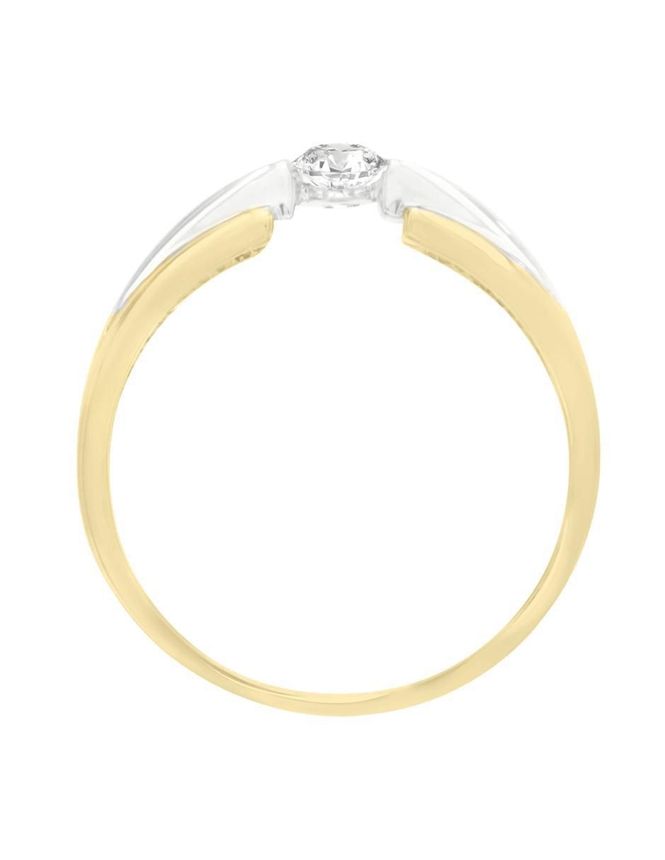 Solitario 14 k Creati diamante 5