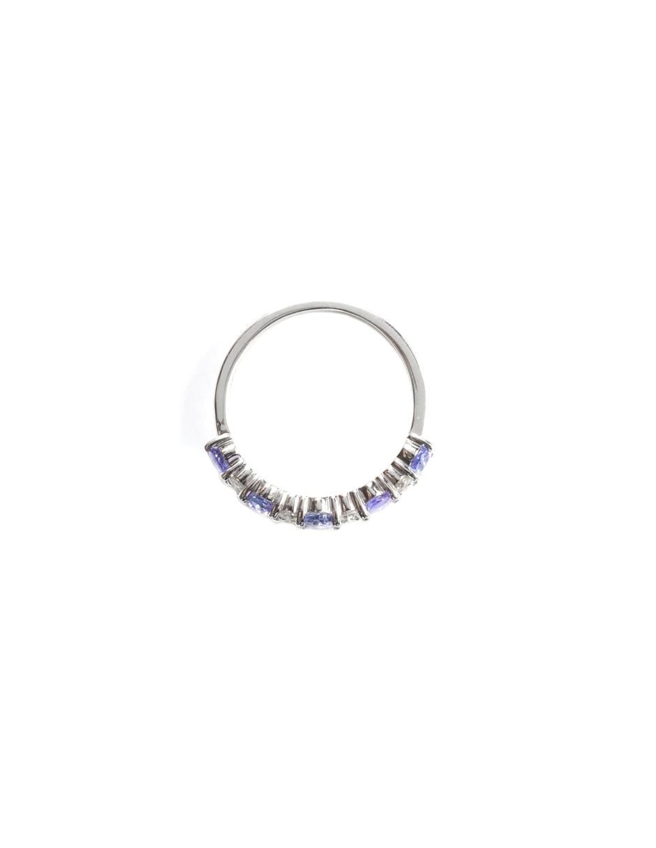 Anillo Dalila de oro blanco diamante pulido Anillo Dalila de oro blanco diamante pulido
