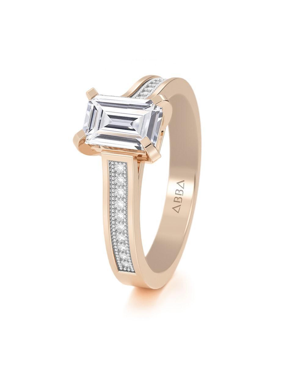 Anillo de compromiso 10 k 2