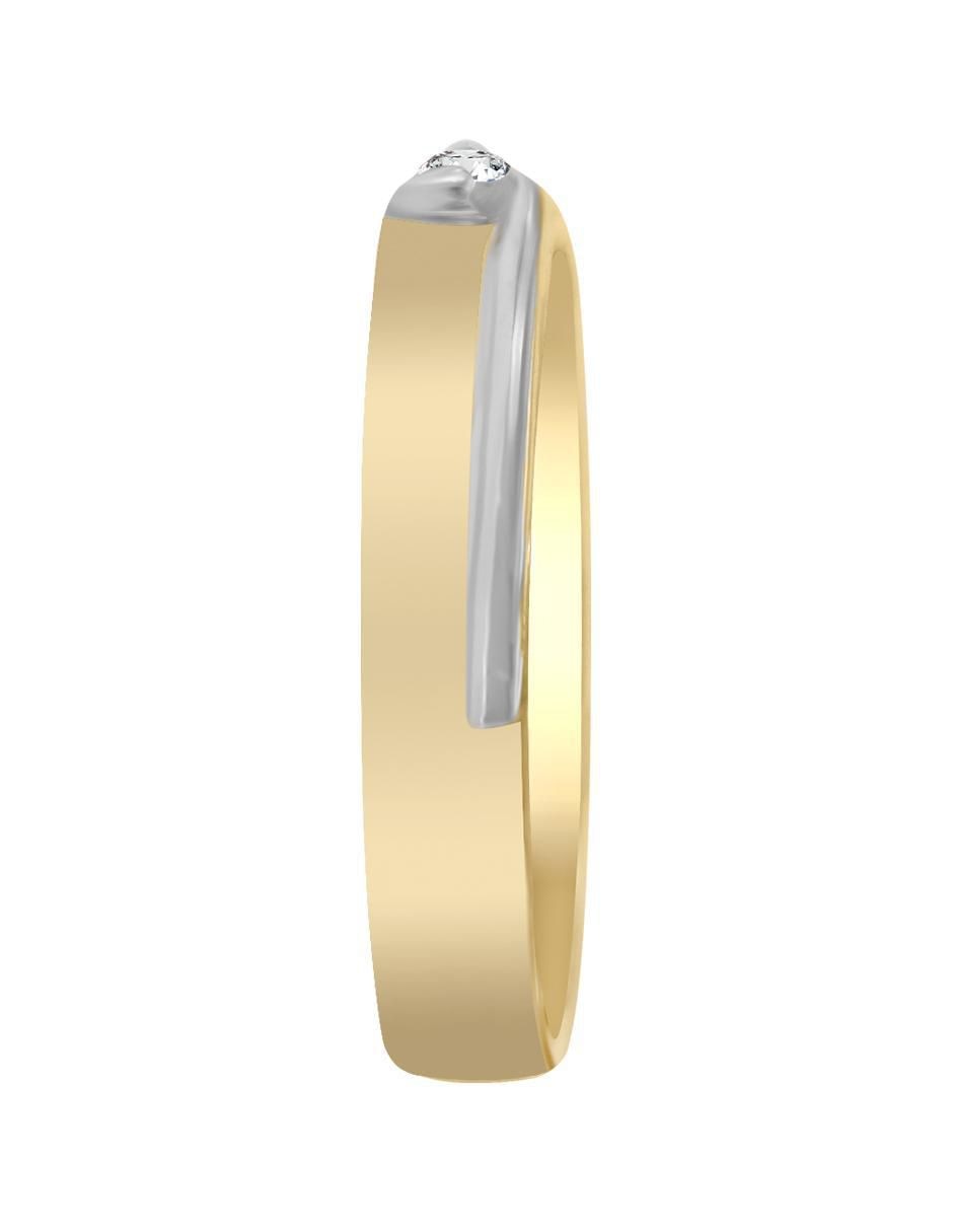 Argolla 14 k Tabita diamante 2