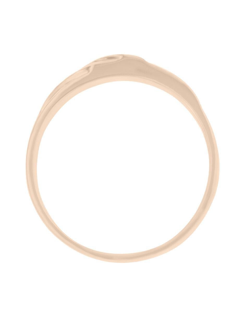 Argolla 14 k Treccia diamante 2