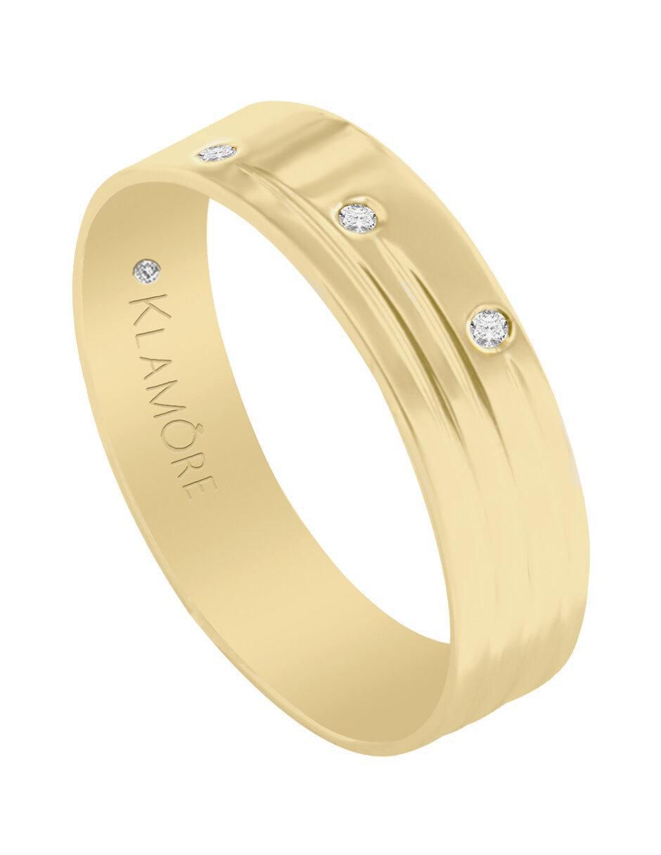 Argolla 14 k Timeless diamante 2