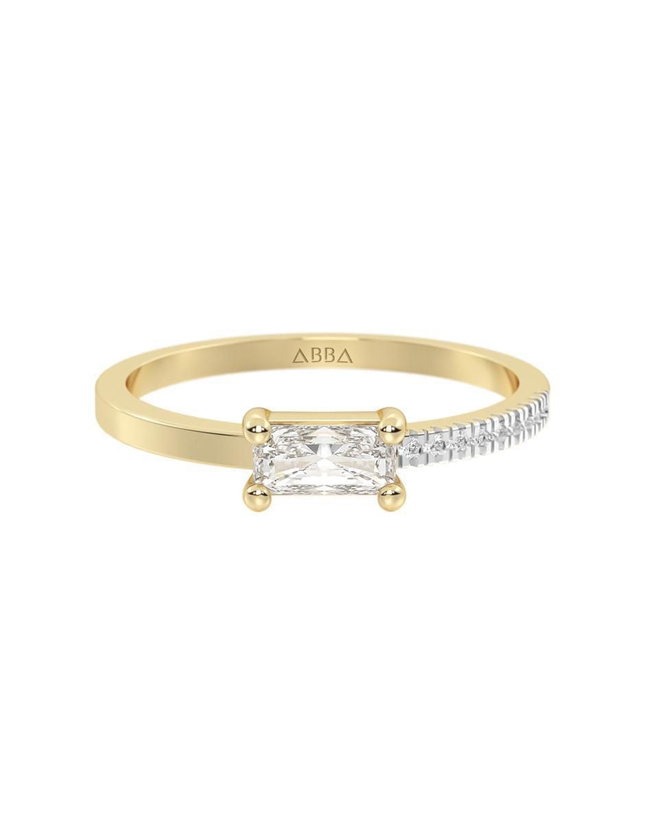 Anillo de compromiso 14 k Anillo de compromiso 14 k