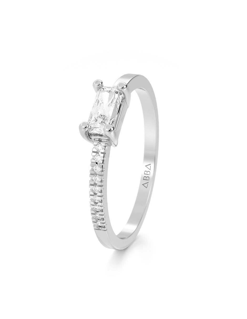 Anillo de compromiso 14 k 2
