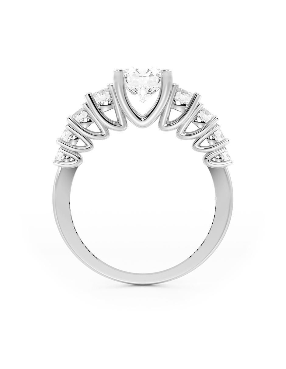 Anillo de compromiso 14 k 3