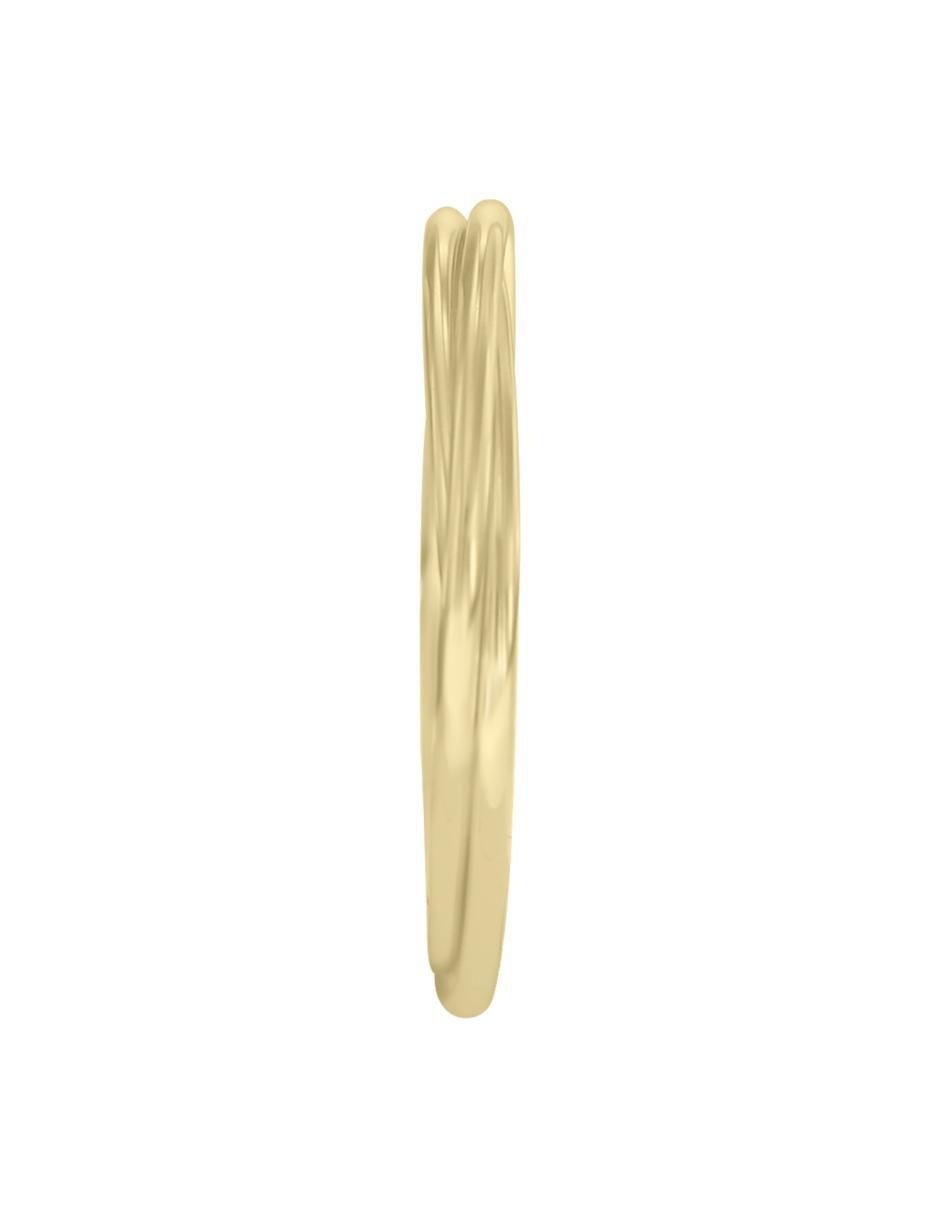 Anillo redondo Jules 14 k de oro pulido 2