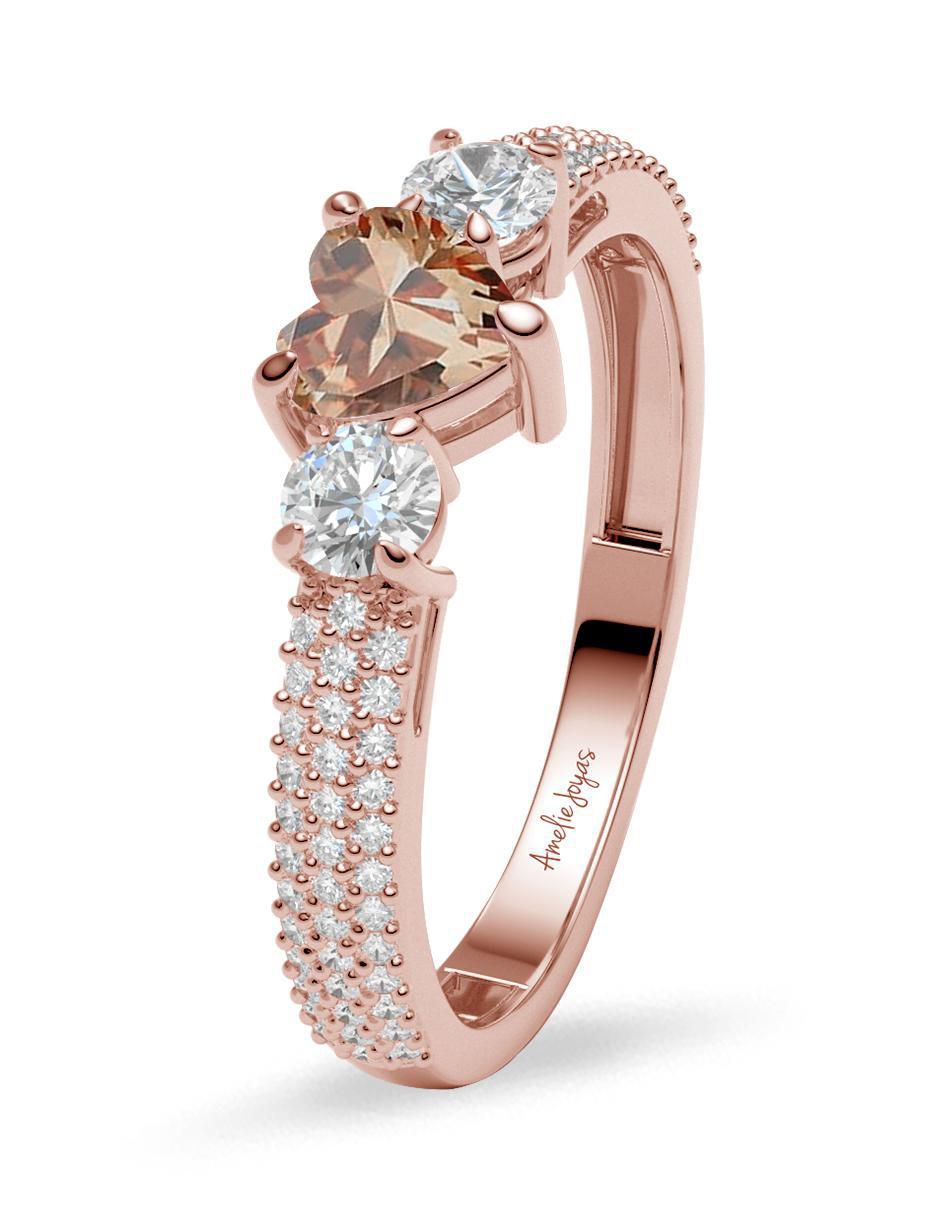 Anillo de compromiso 14 k 4