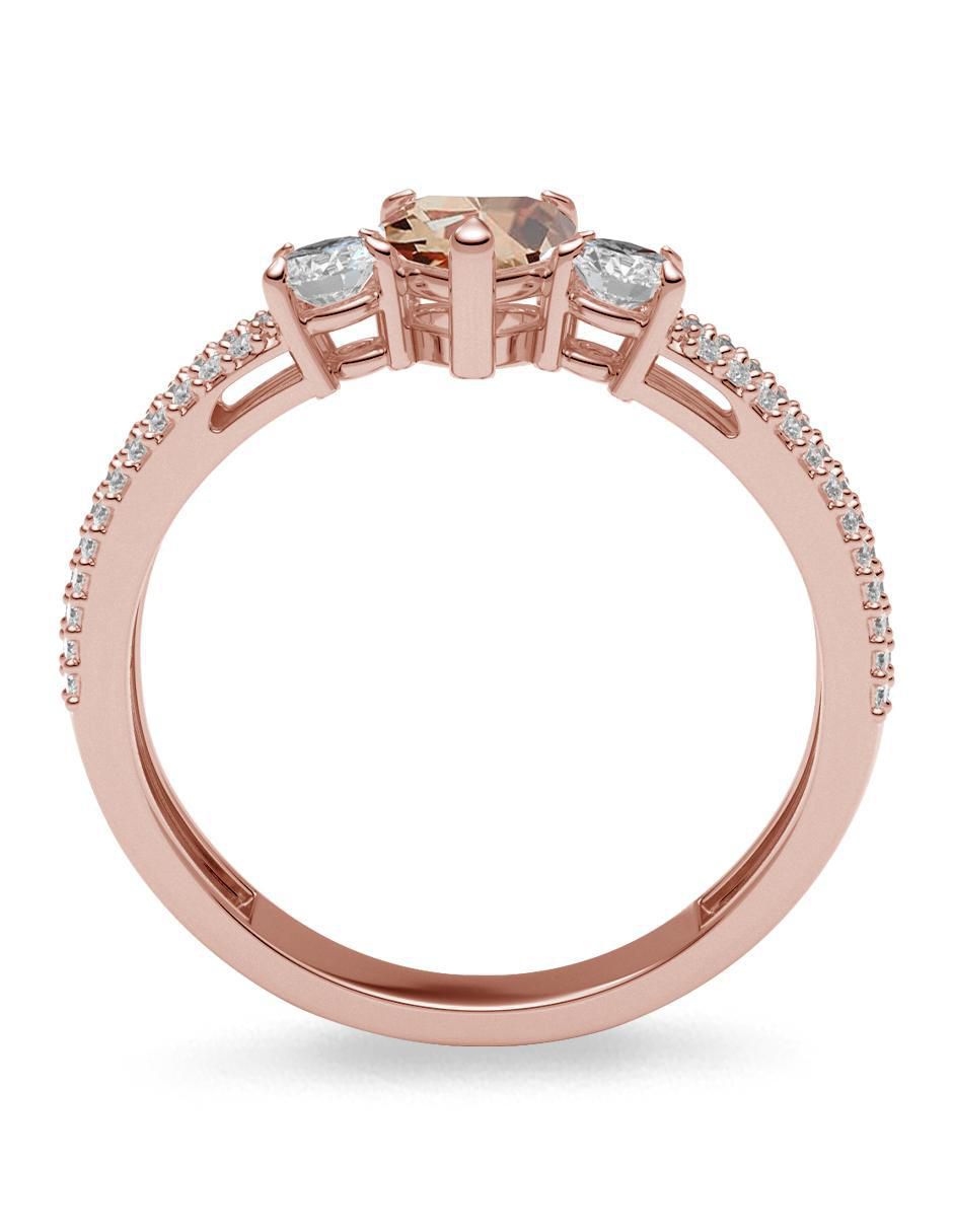 Anillo de compromiso 14 k 3