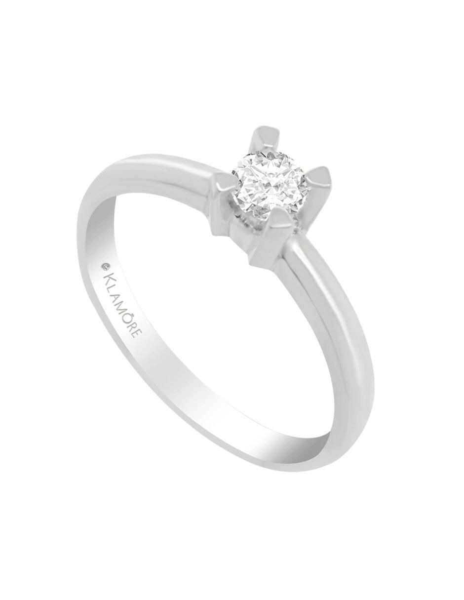 Solitario 14 k Celis diamante 3