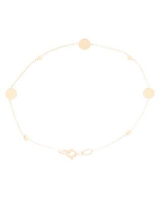 Pulsera Sini de oro 14 k con acabado brillante