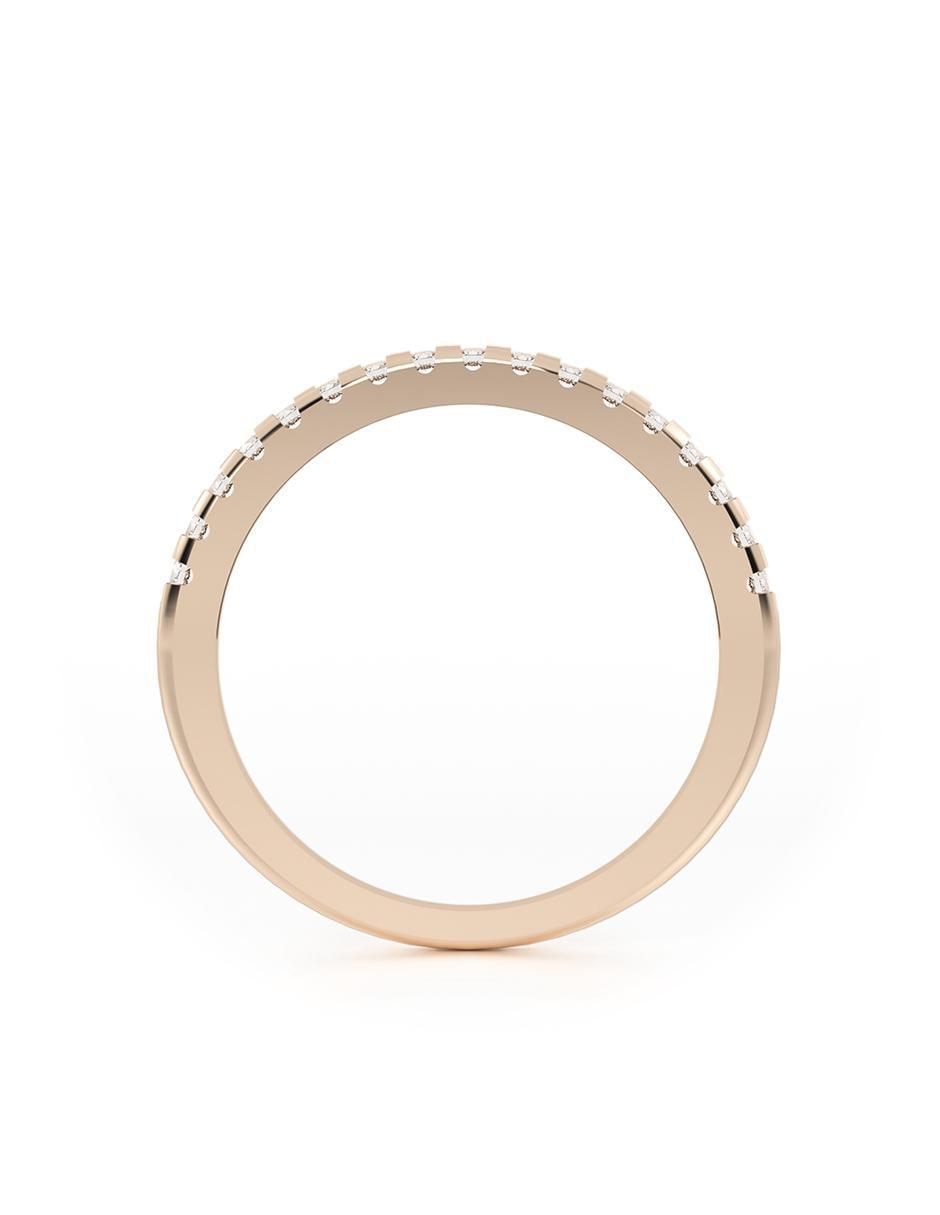 Churumbela de oro 14 k zirconia 3