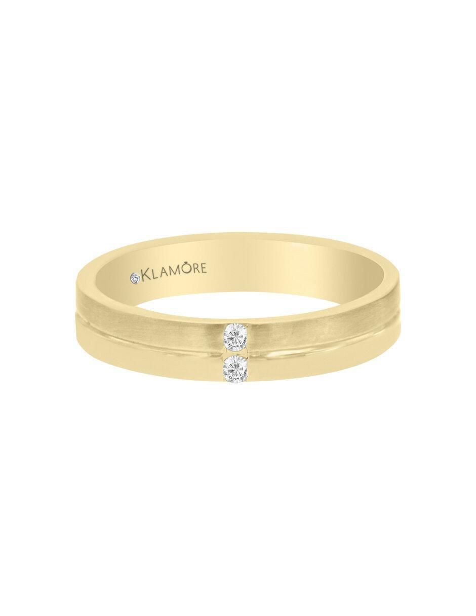Argolla 14 k Carlee diamante Argolla 14 k Carlee diamante