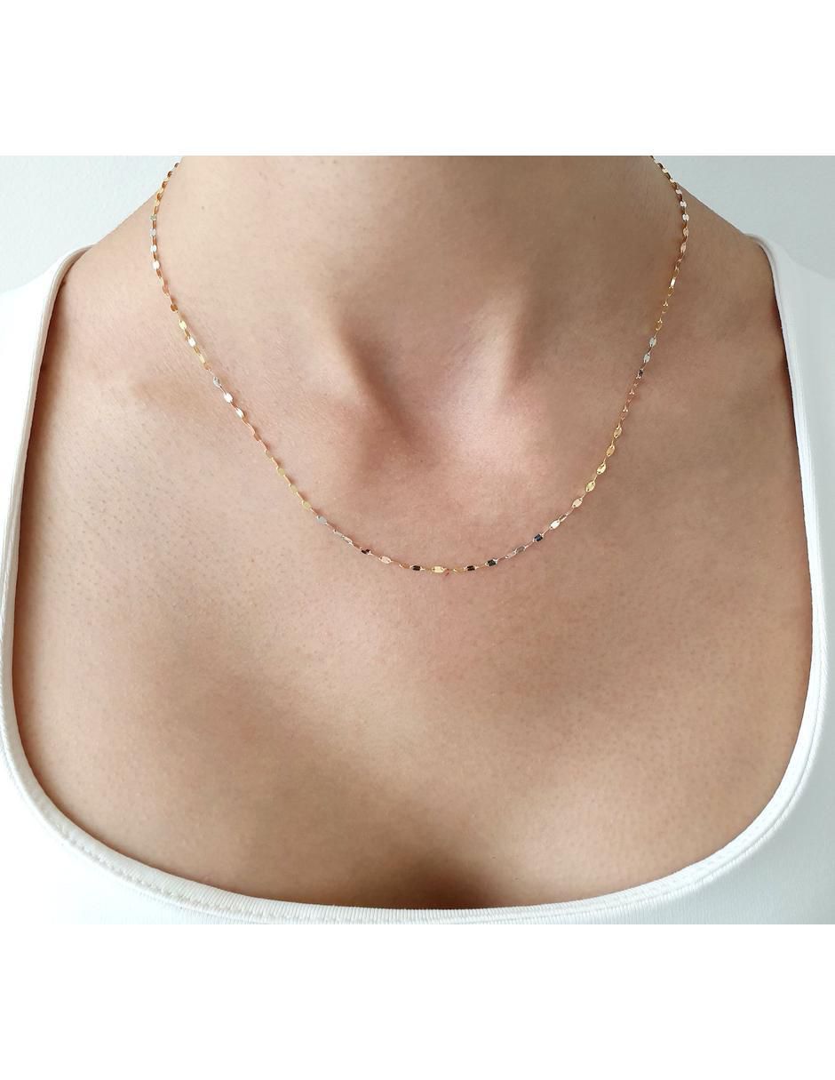 Collar de oro 14 K 5