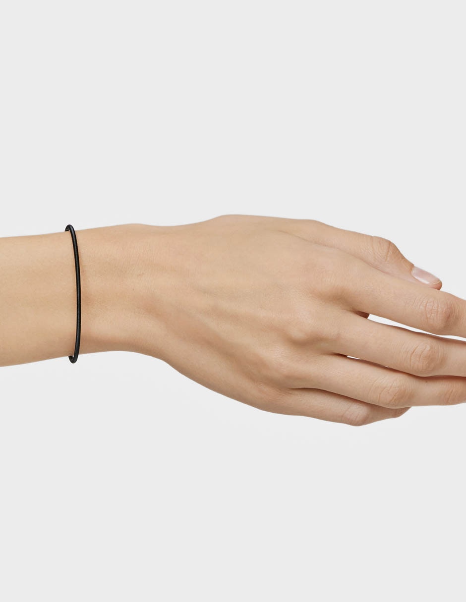 Pulsera Mesh Tube con acabado liso 6