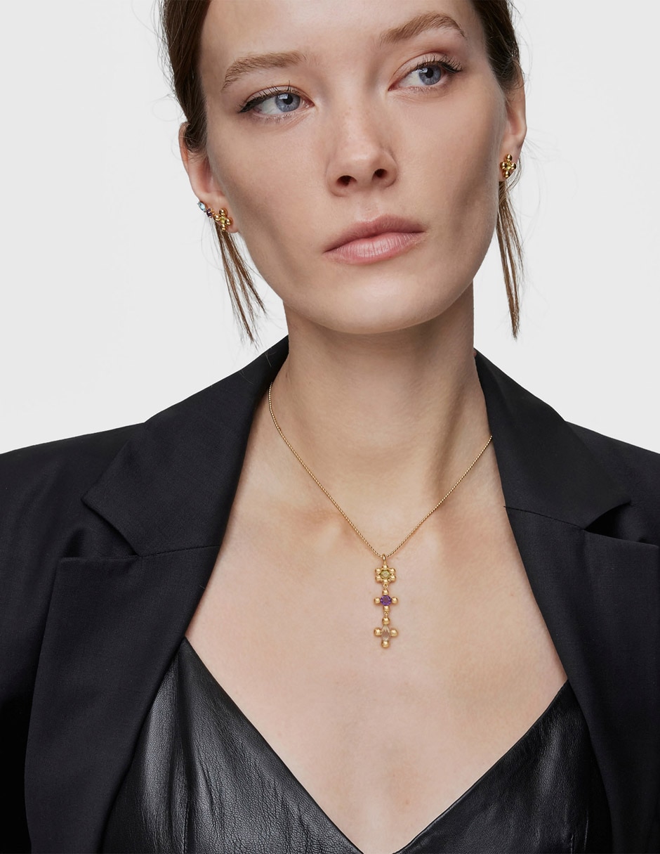 Collar Sugar Party de plata P 925 Collar Sugar Party de plata P 925