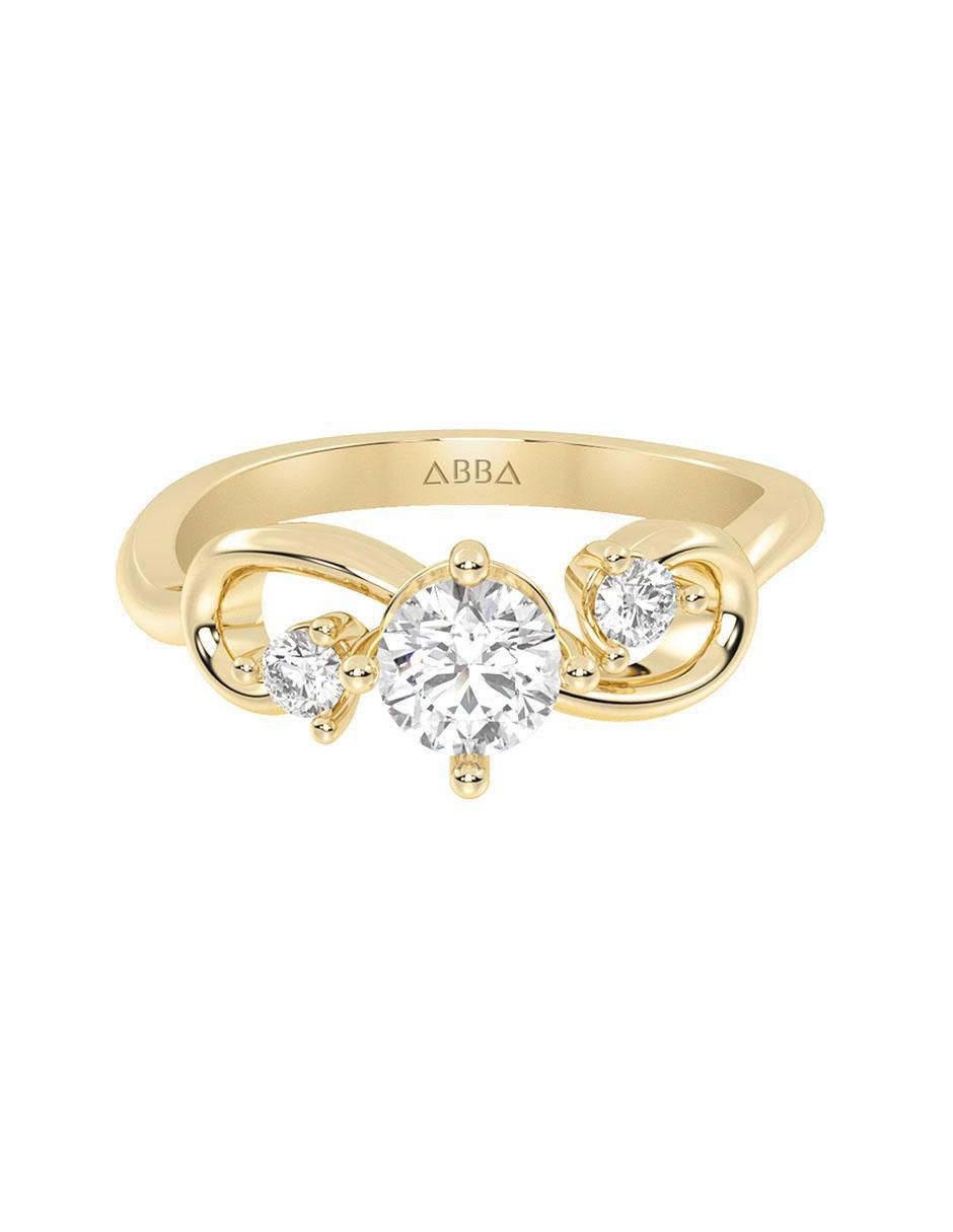 Anillo de compromiso 14 k Anillo de compromiso 14 k
