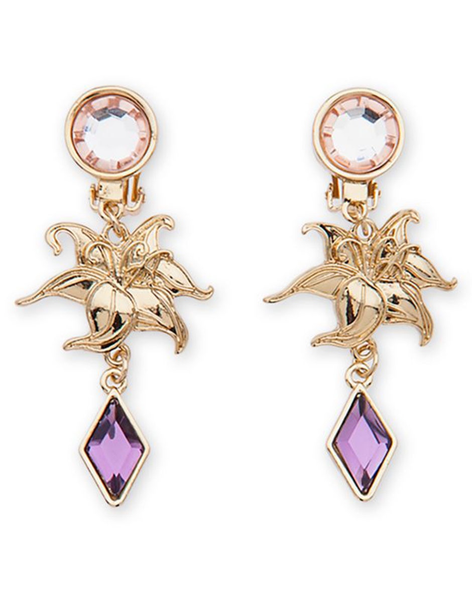 Collar y aretes para disfraz de Rapunzel Disney 4