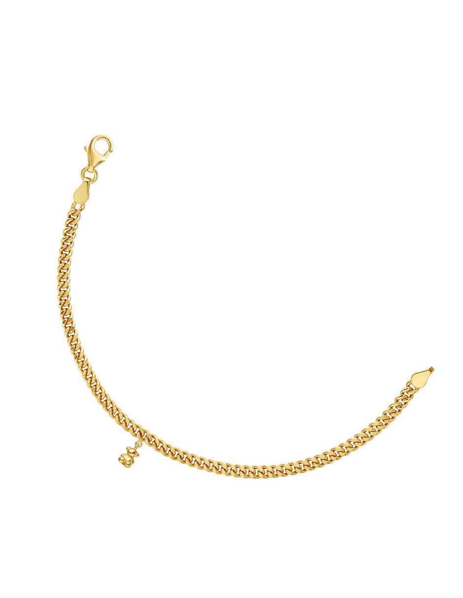 Pulsera de plata P 925 Bold Bear con acabado brillante 2
