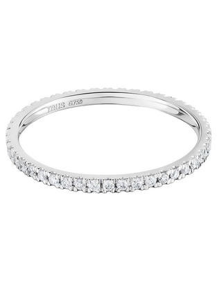 Anillo redondo Les Classiques de oro blanco diamante pavé Anillo redondo Les Classiques de oro blanco diamante pavé