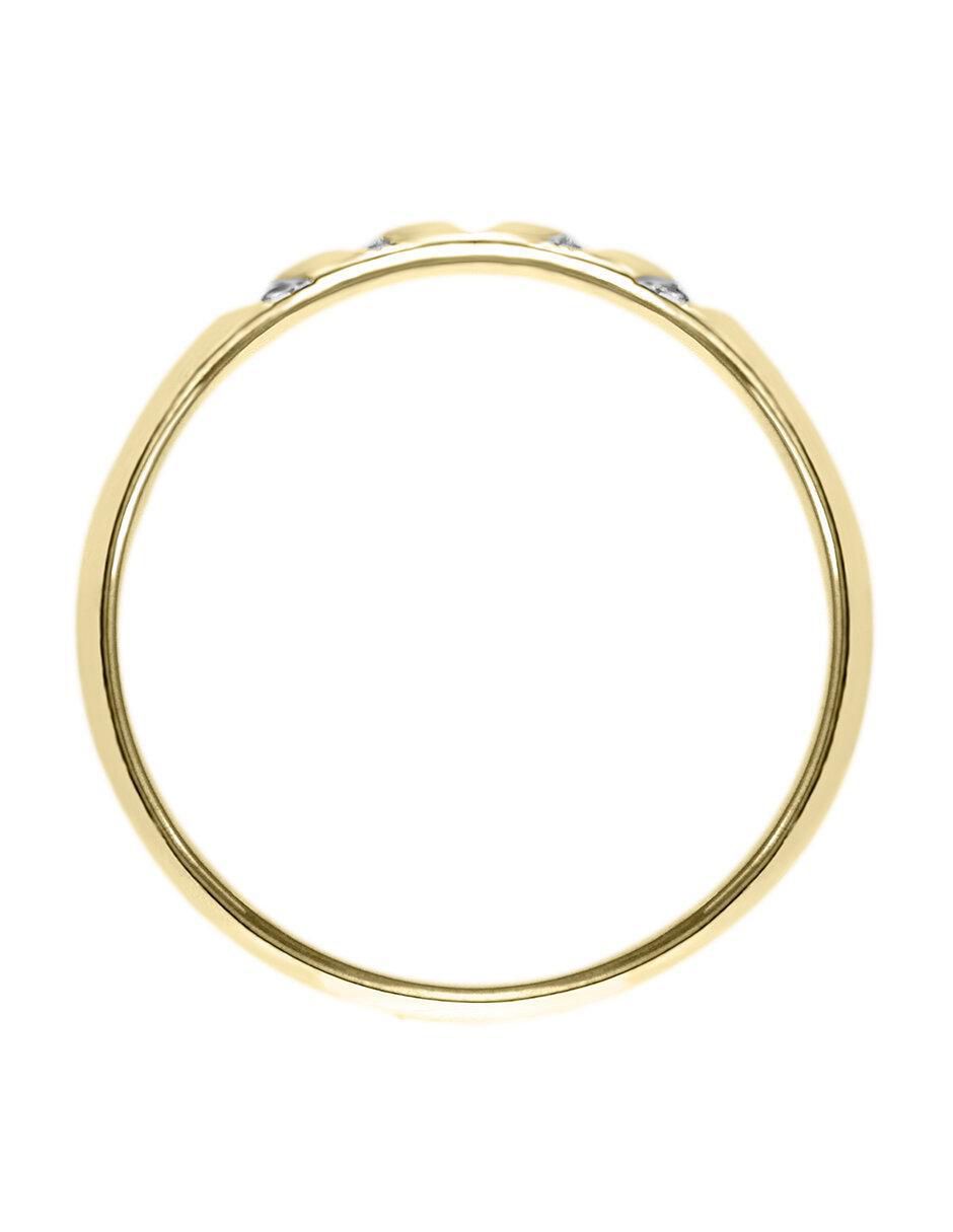 Argolla 14 k Enya diamante 3