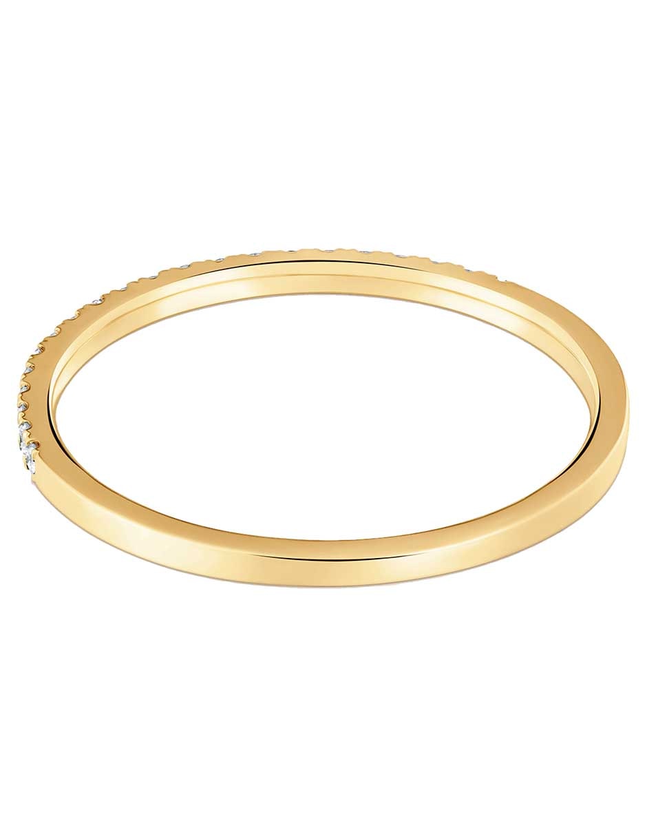 Anillo redondo Les Classiques de oro amarillo diamante brillante 3