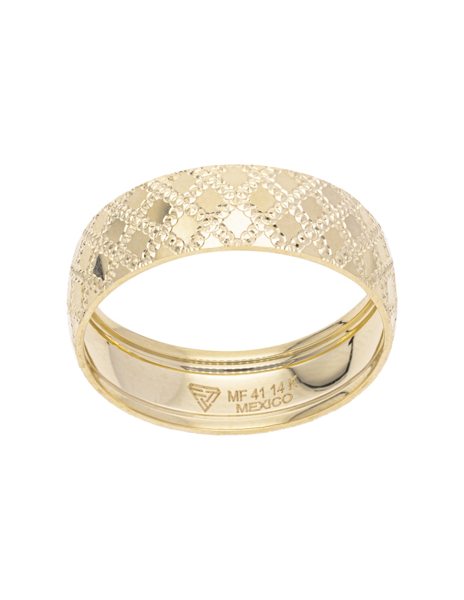 Argolla de oro 14 k Fonelli