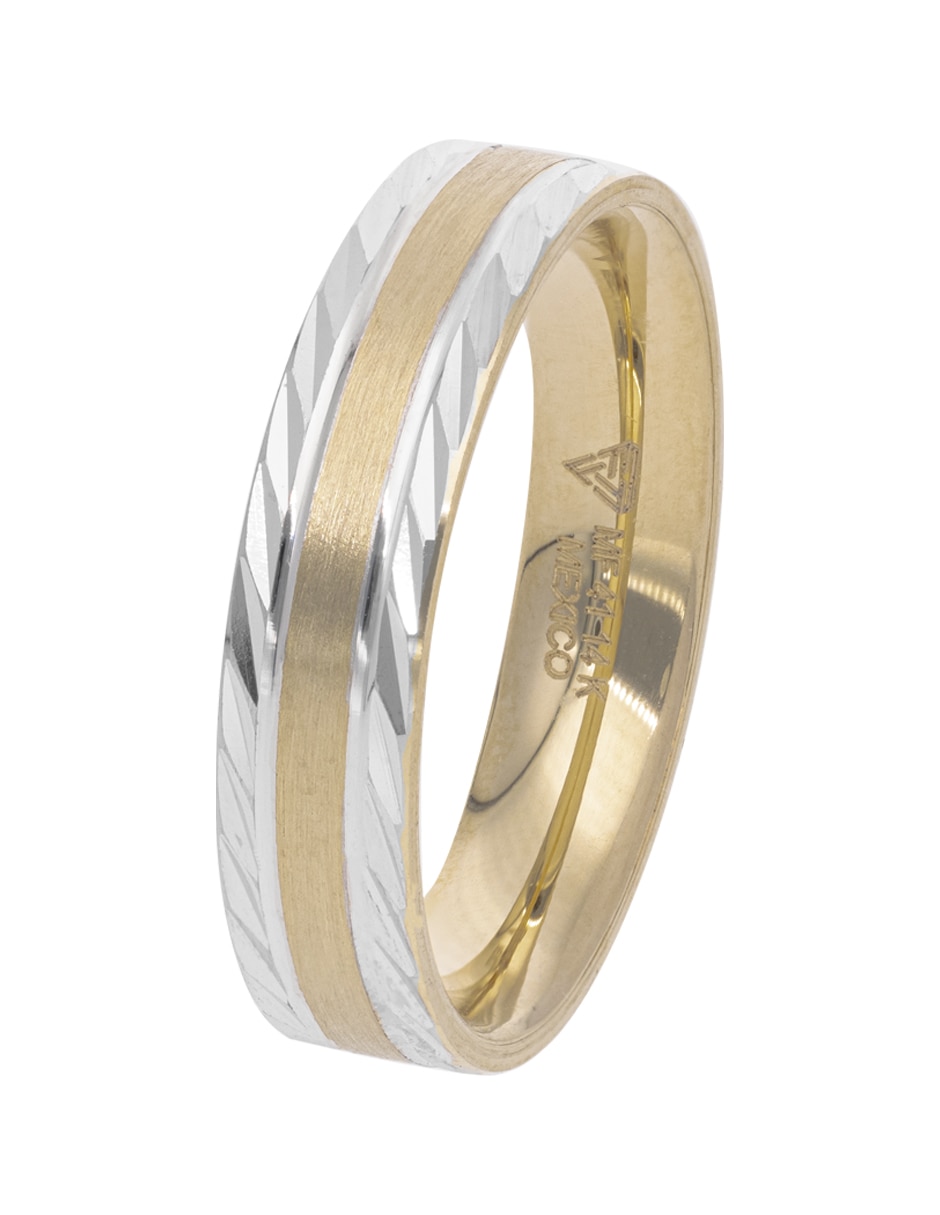 Argolla de oro 14 k Fonelli