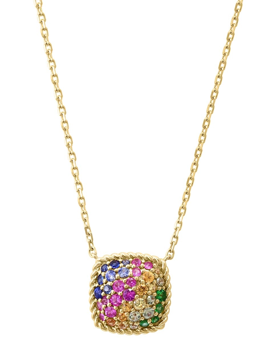 Collar cuadrado Effy de oro 14 K