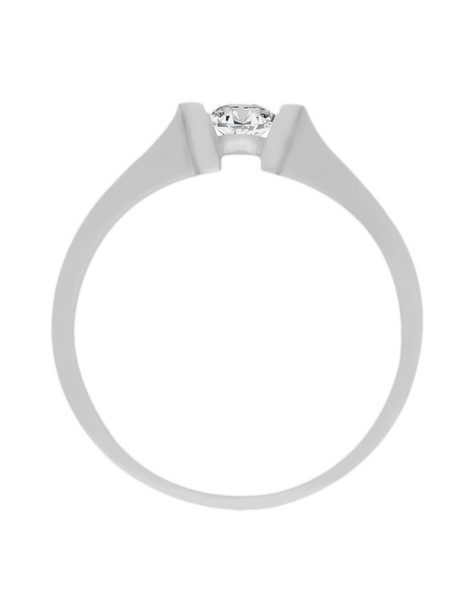 Solitario 14 k Fame diamante 2