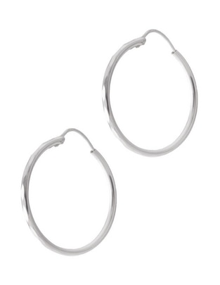 Arracadas de plata P 925 con acabado brillante Arracadas de plata P 925 con acabado brillante