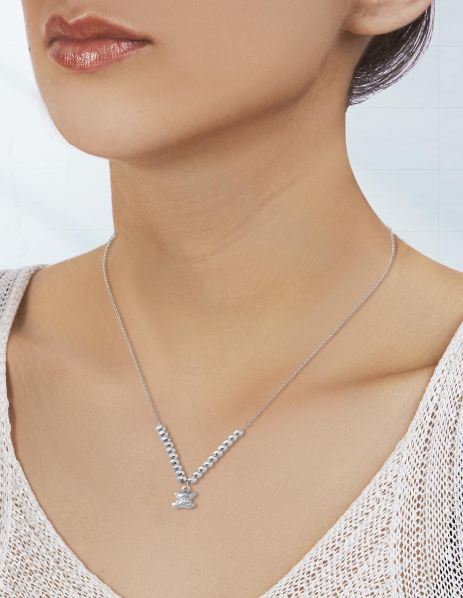 Collar oso de plata P 925 2