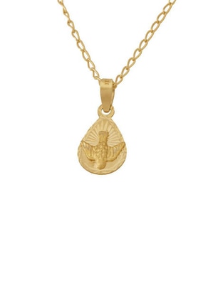 Collar de gota de oro 10 K Collar de gota de oro 10 K
