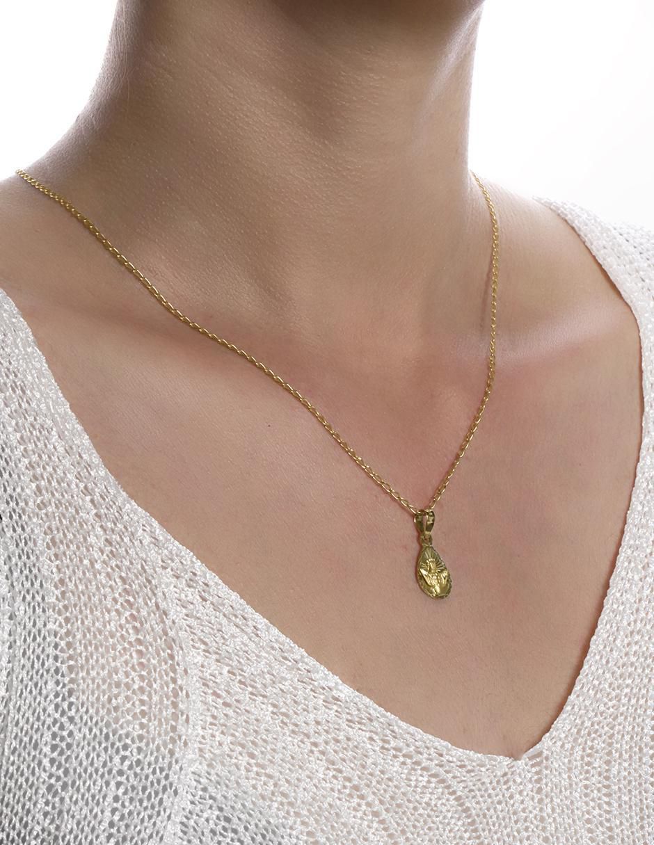 Collar gota de oro 10 K 2