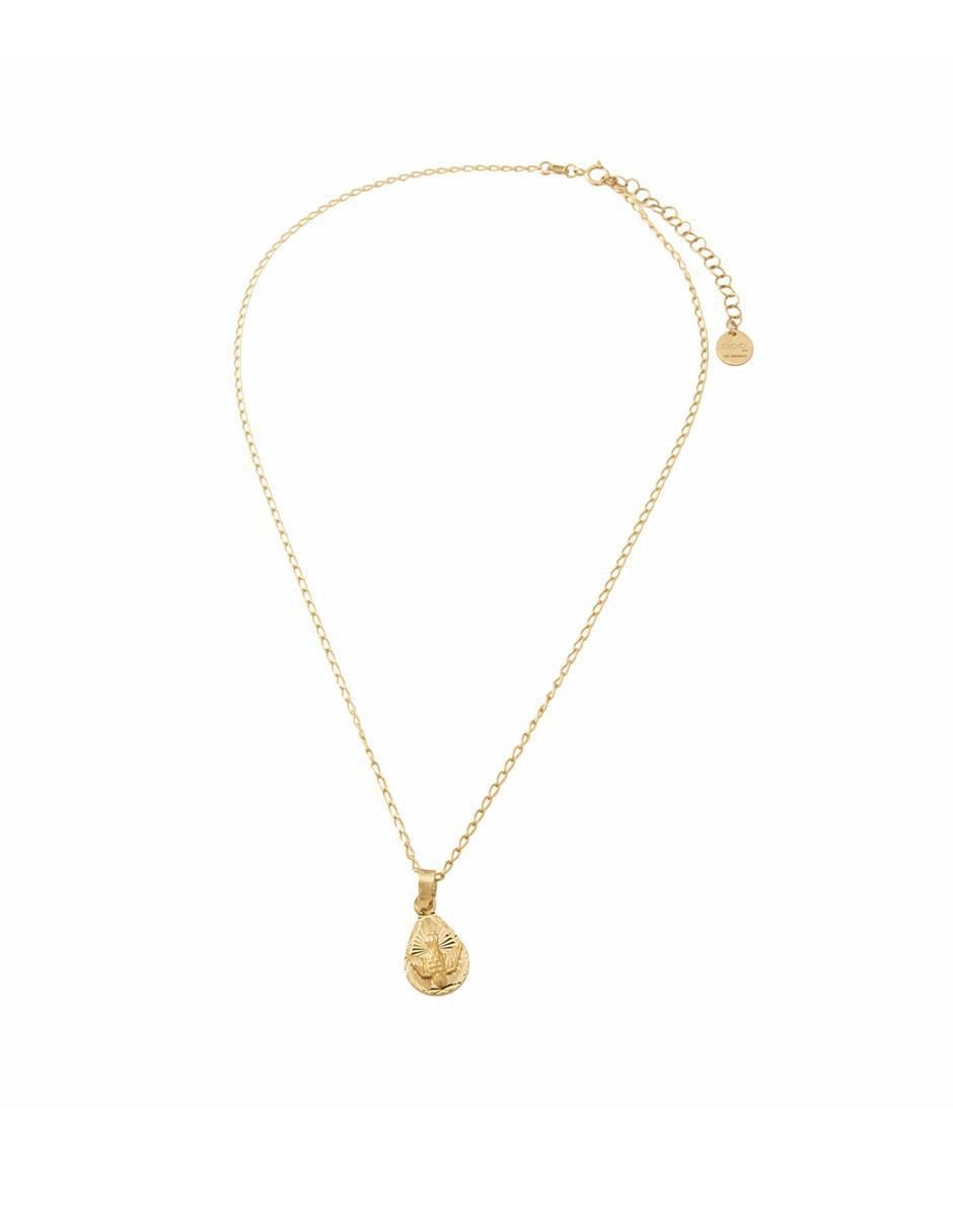 Collar gota de oro 10 K 3