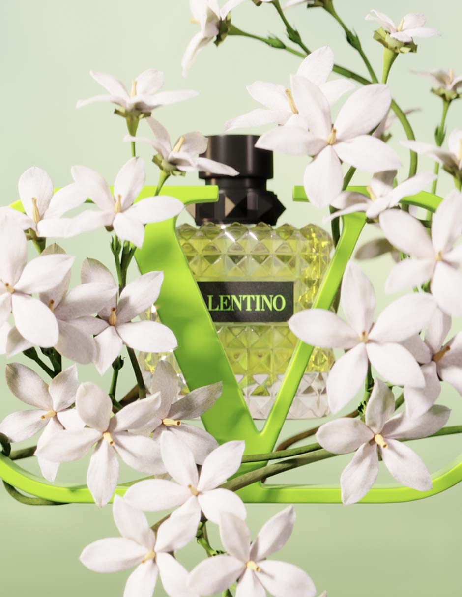 Eau de parfum Valentino Born in Roma Green Stravaganza para mujer