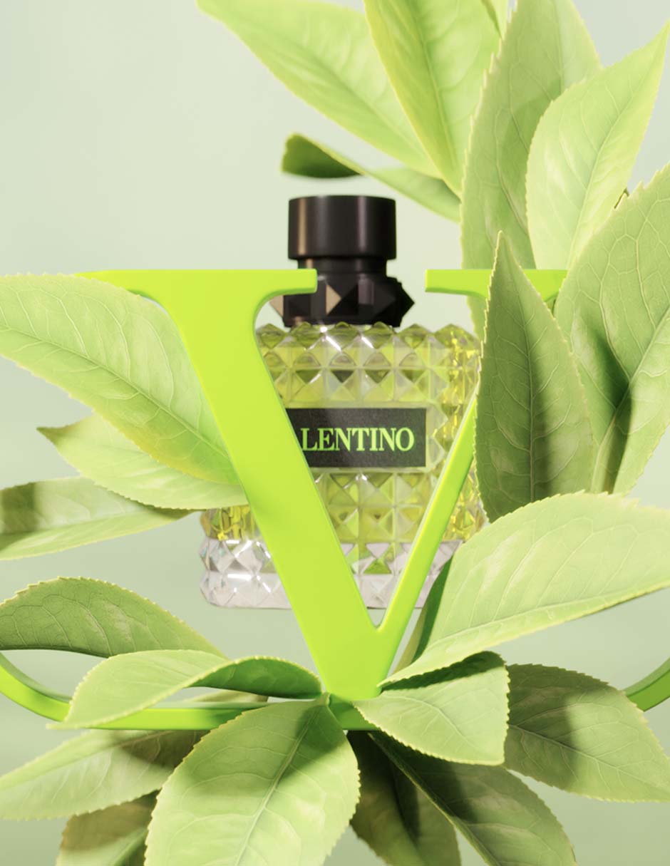 Eau de parfum Valentino Born in Roma Green Stravaganza para mujer