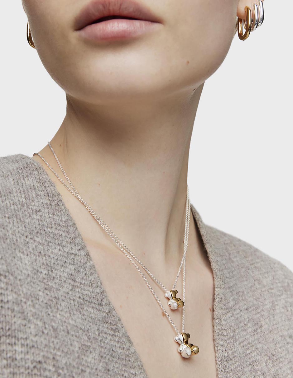 Collar My Other Half de plata P 925 Collar My Other Half de plata P 925