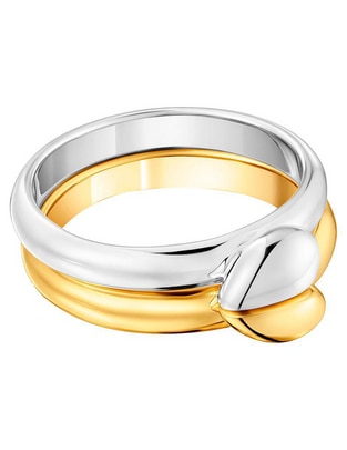 Anillo de corazón Tous My Other Half de plata P 925 baño de oro