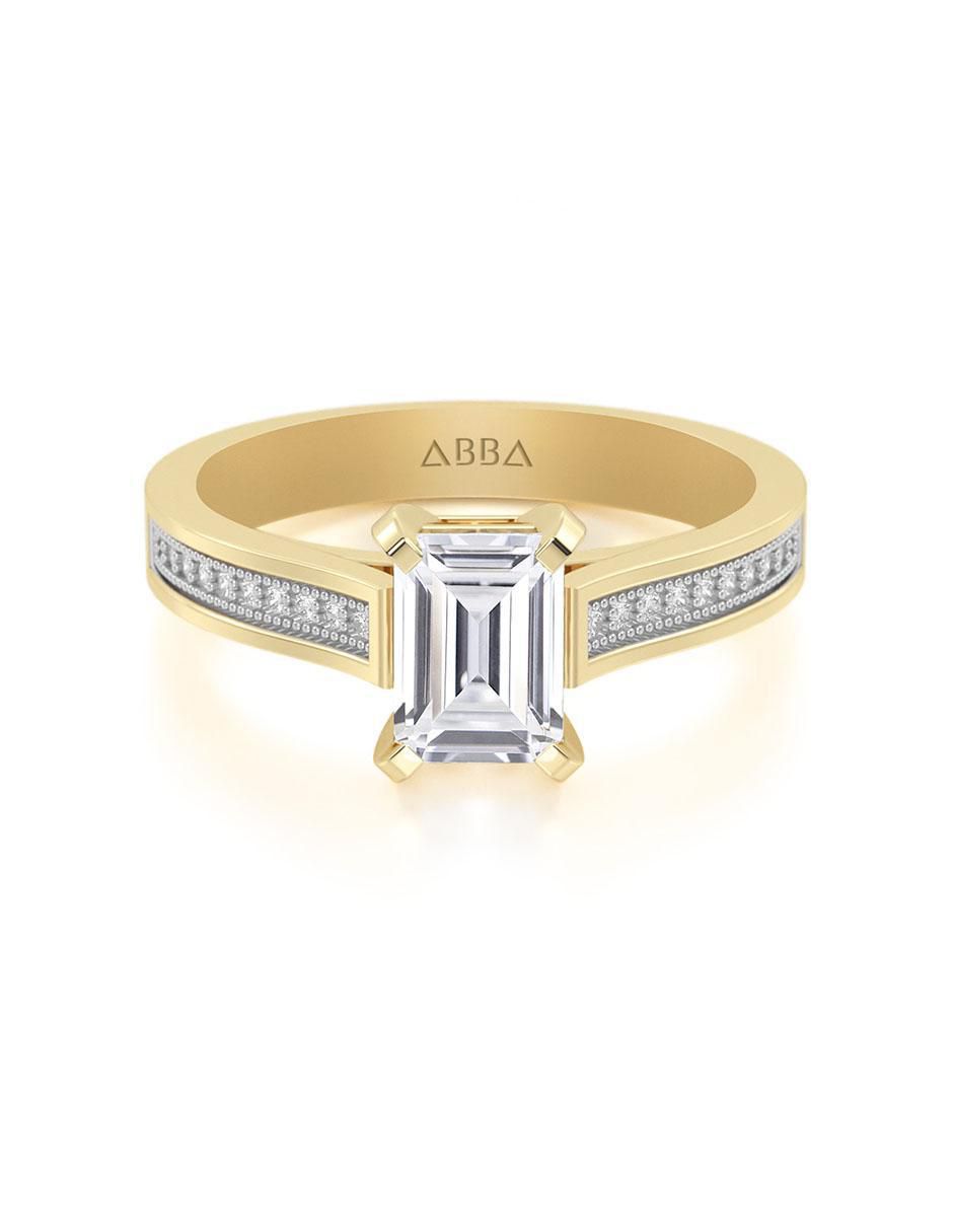 Anillo de compromiso 14 k Anillo de compromiso 14 k
