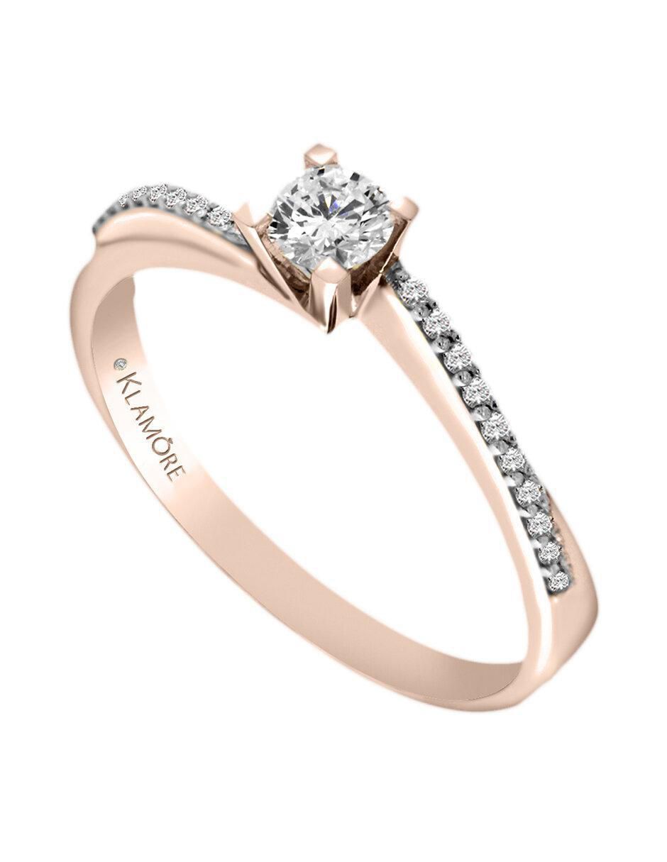 Solitario 14 k Nahid diamante 3