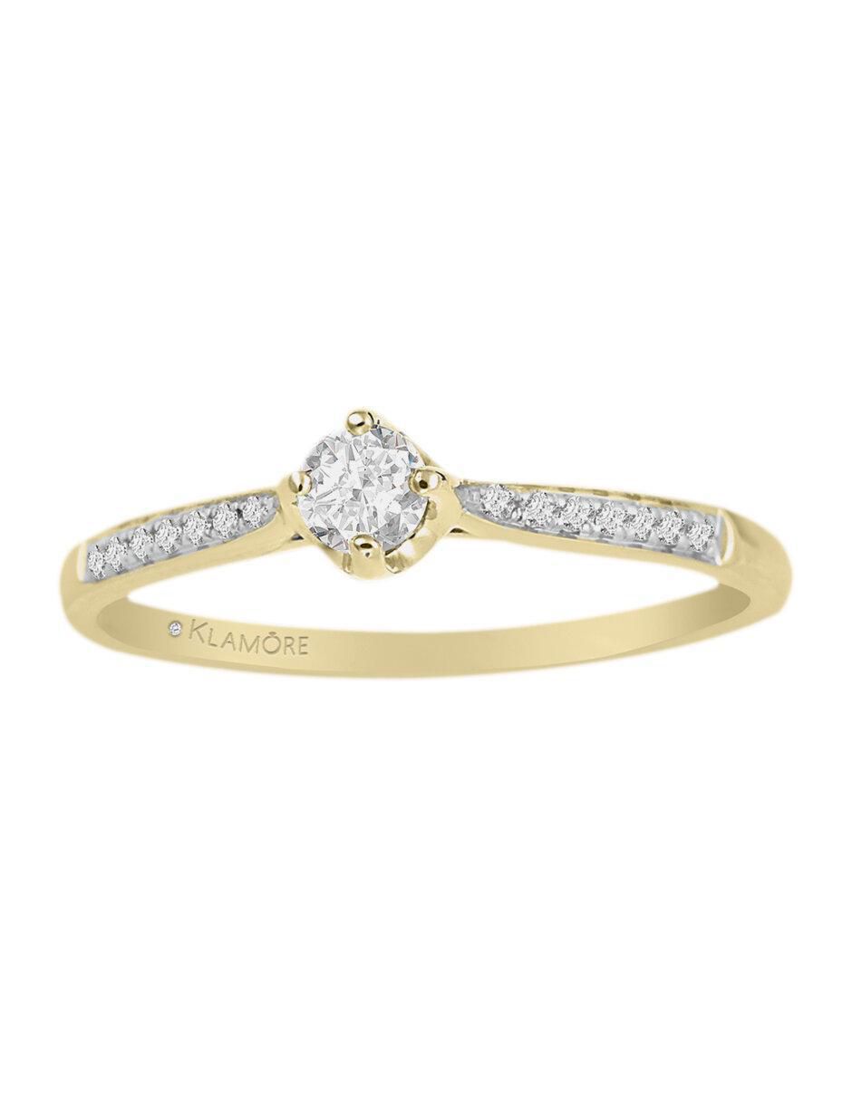Solitario 14 k Florenza diamante Solitario 14 k Florenza diamante