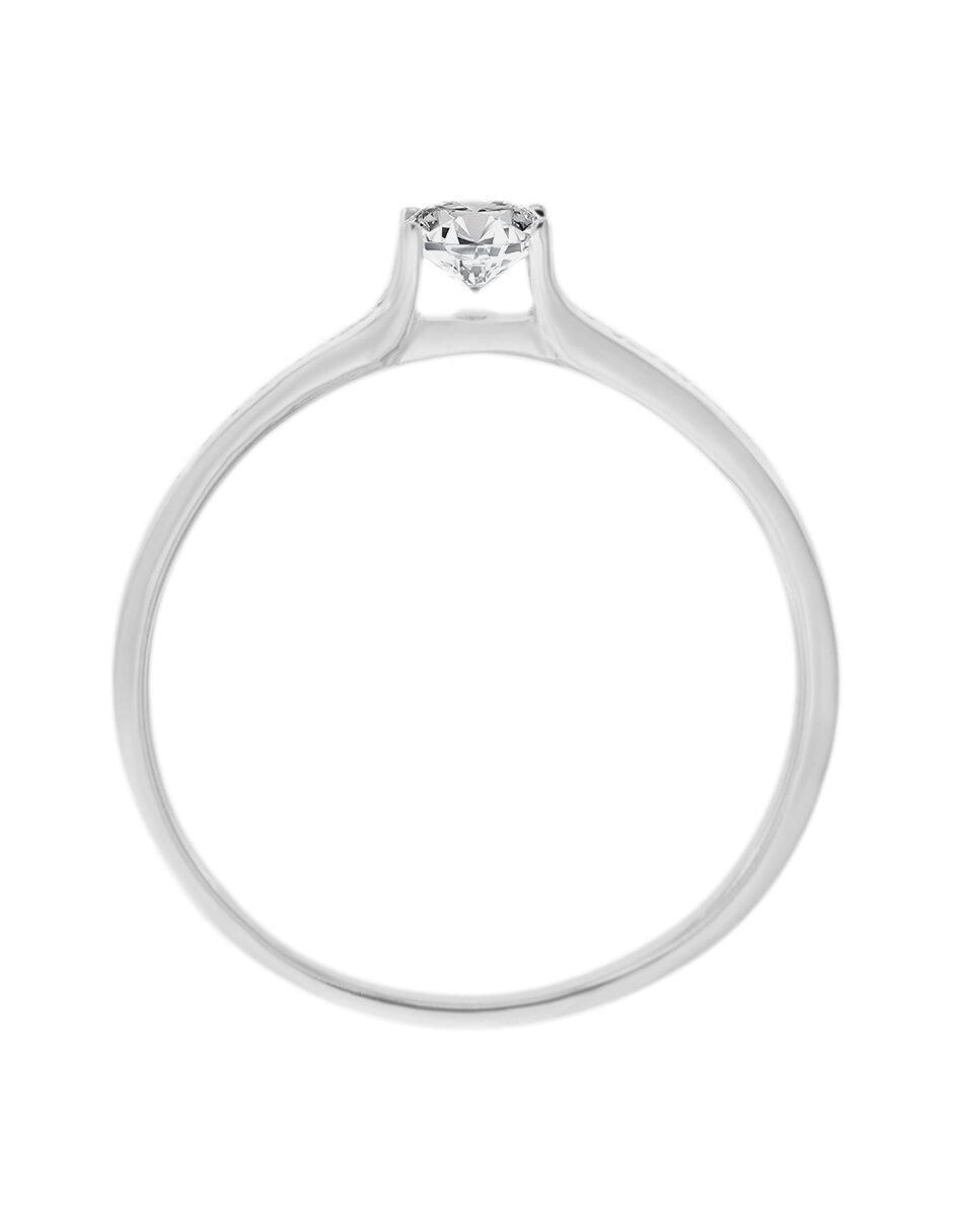 Solitario 14 k Lauren diamante 2