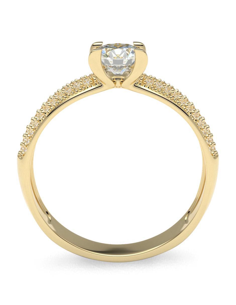 Anillo de compromiso 14 k 3