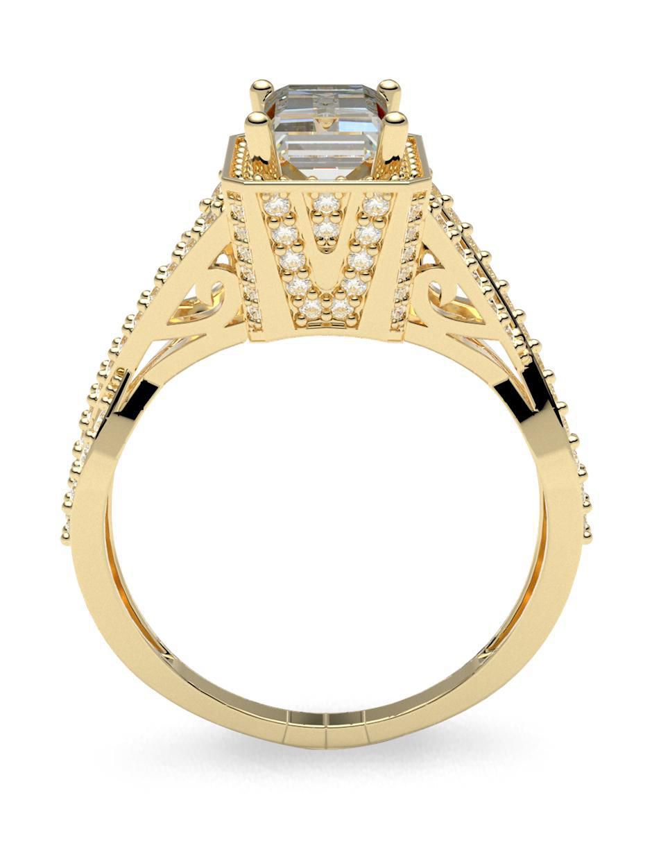 Anillo de compromiso 14 k 4