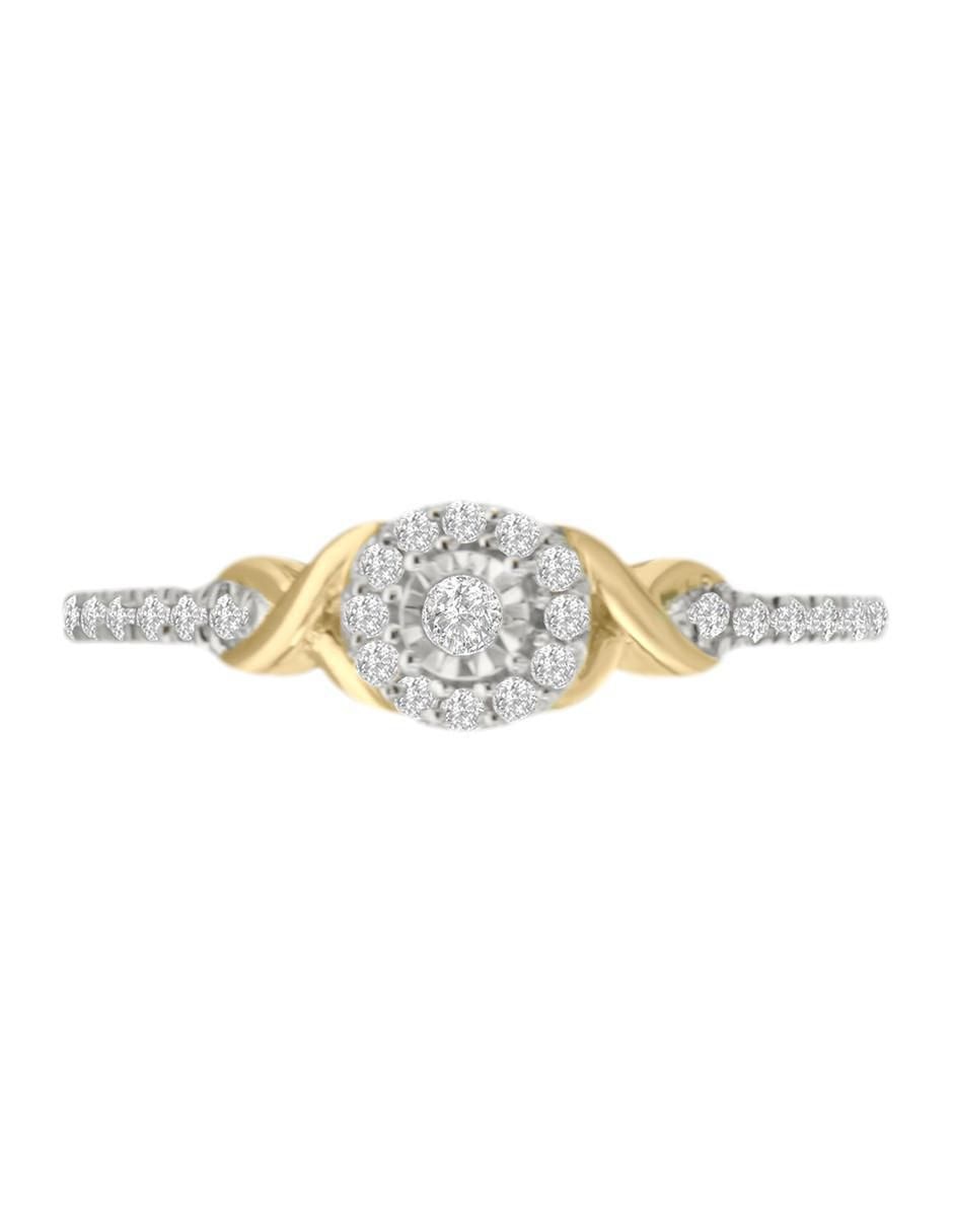 Solitario 14 k Ivanna diamante Solitario 14 k Ivanna diamante