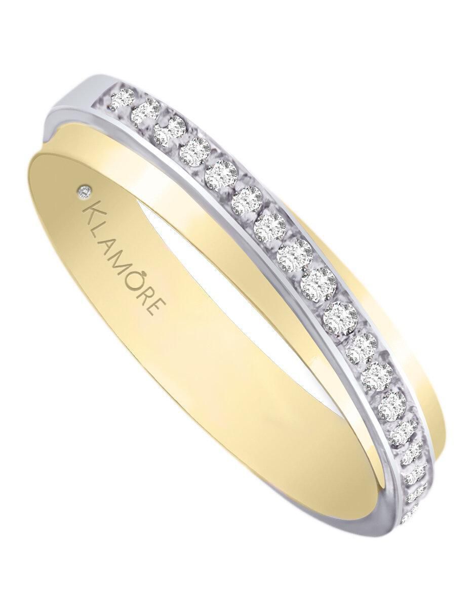 Argolla 14 k Selina diamante 2