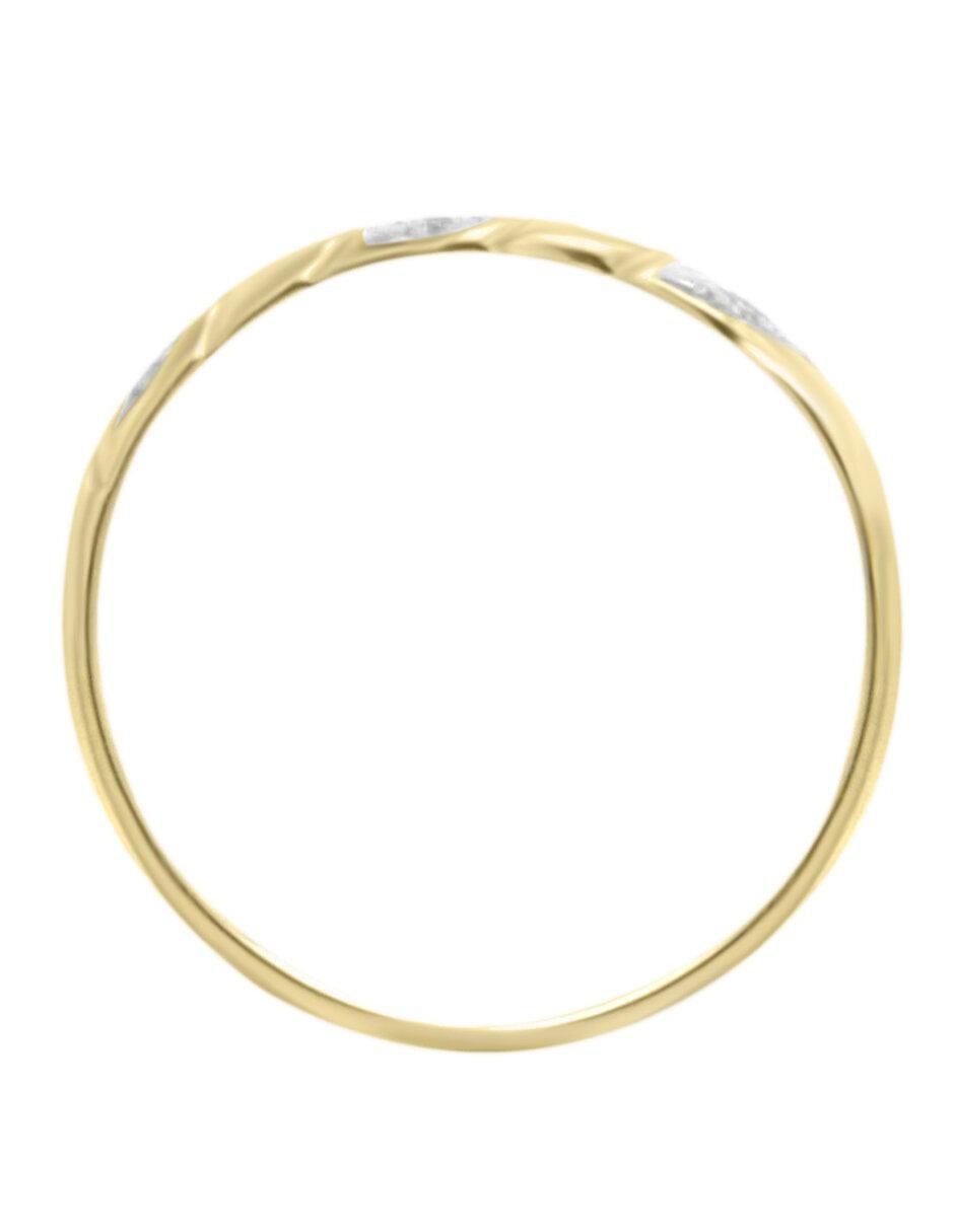 Argolla 14 k Satura diamante 2